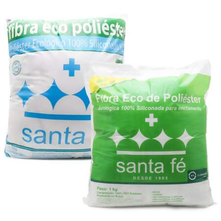 Fibra Eco Poliéster Siliconada Santa Fé HCS 01 Kg