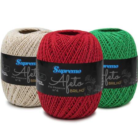 Fio Afeto Premium Supremo N.04 Brilho 340mts
