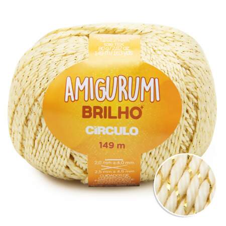 Fio Amigurumi Brilho Circulo 149mts