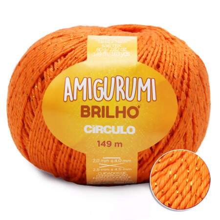 Fio Amigurumi Brilho Circulo 149mts