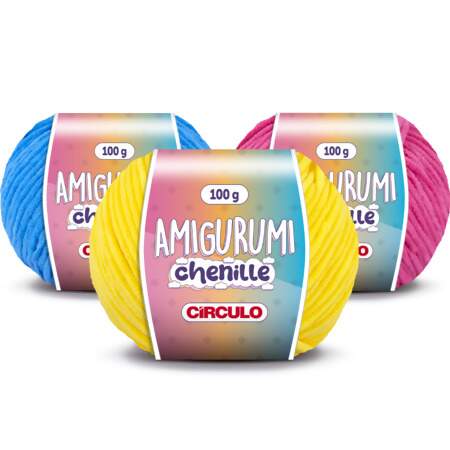 Fio Amigurumi Chenille Circulo 100g