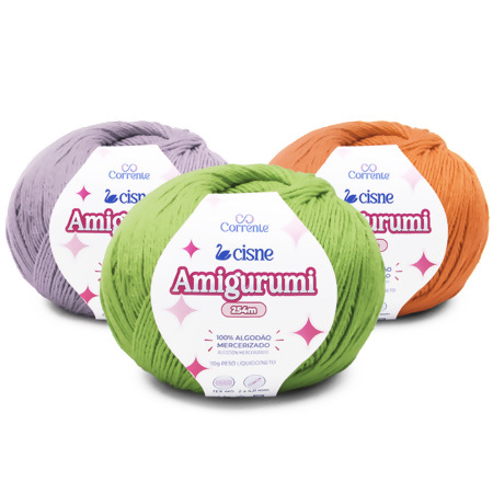 Fio Cisne Amigurumi 254Metros