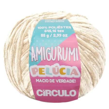 Fio Amigurumi Pelúcia Circulo 131m