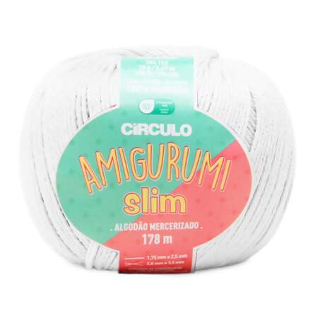Fio Amigurumi Slim Circulo com 178mts 70g