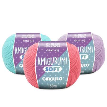 Fio Amigurumi Soft Circulo 150m