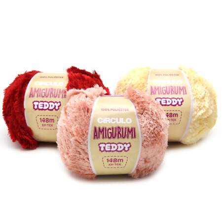 Fio Amigurumi Teddy Circulo 148 Metros