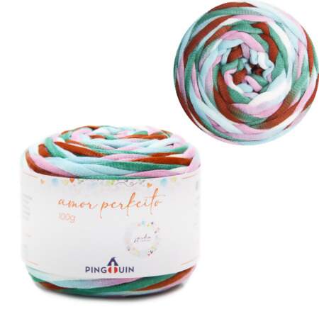 Fio Amor Perfeito Pingouin 100g - Coleção Jardim de Inverno