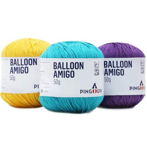 Fio Balloon Amigo Pingouin 50g