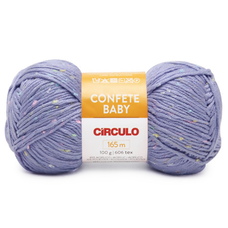 Fio Confete Baby Circulo 100g