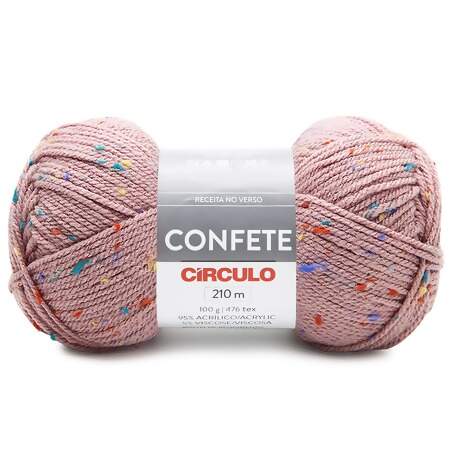 Fio Confete Circulo 100g