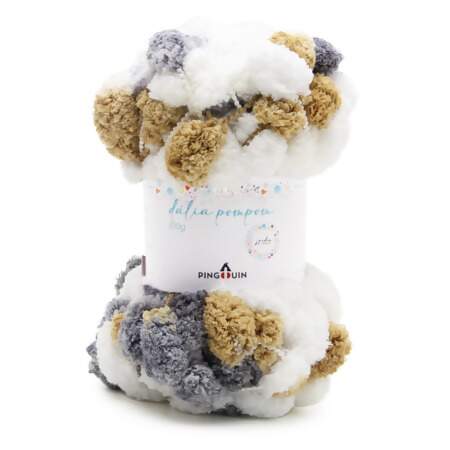 Fio Dália Pompom Pingouin 100g - Coleção Jardim de Inverno