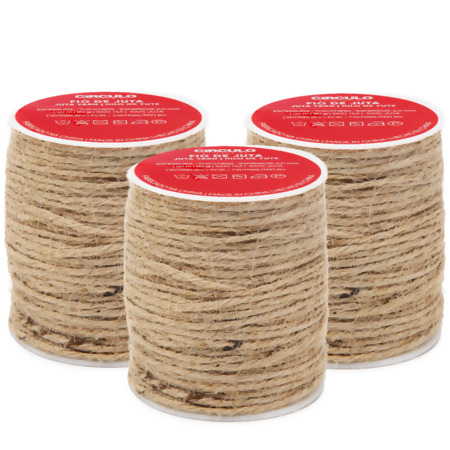Fio de Juta Circulo 2mm 50mts