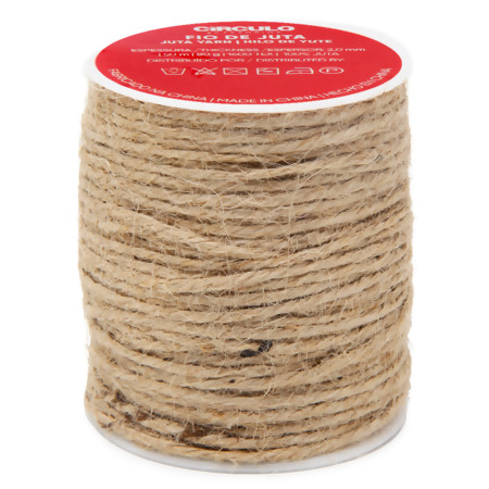 Fio de Juta Circulo 2mm 50mts