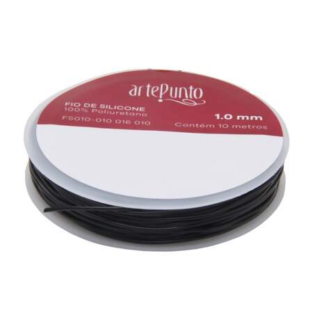 Fio de Silicone Arte Punto 1.0mm com 10mts