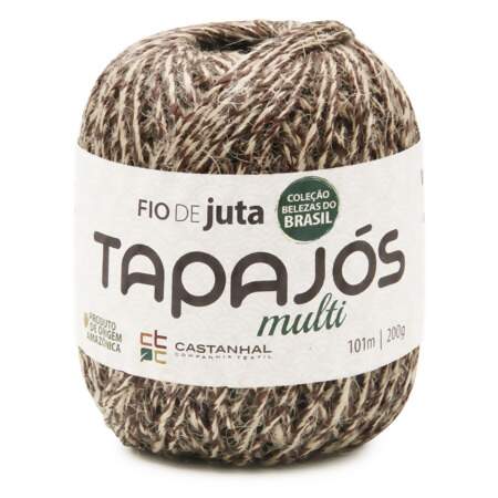 Fio de Juta Tapajós Multi Castanhal 10/4 200g
