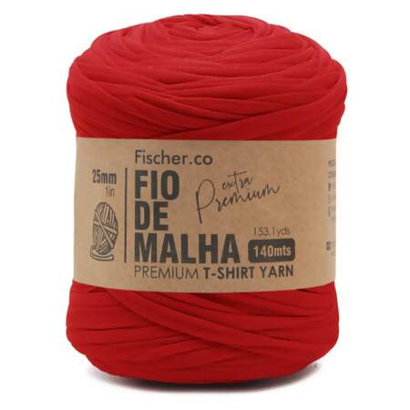 Fio de Malha Extra Premium Fischer 25mm com 140mts
