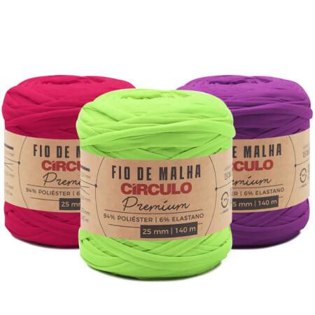 Fio de Malha Premium Circulo 25mm 140mts