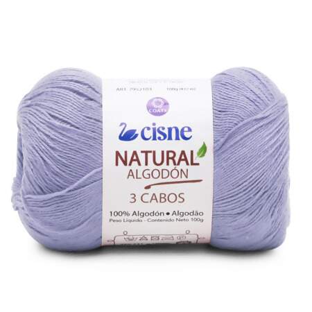 Fio Natural Algodón Cisne com 3 Cabos 100g FL