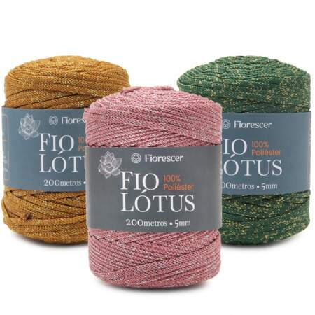 Fio Náutico Lótus Glitter Fiorescer 5mm 200mts