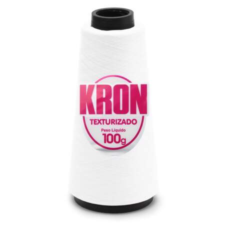 Fio Para Overlock 100% Poliéster Texturizado Kron 100g