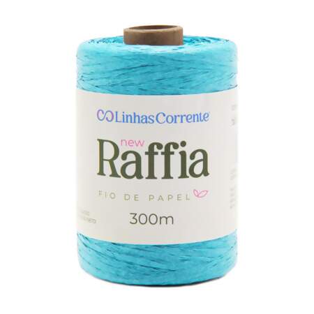 Fio de Papel New Raffia Corrente 300mts