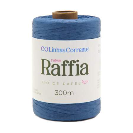 Fio de Papel New Raffia Corrente 300mts