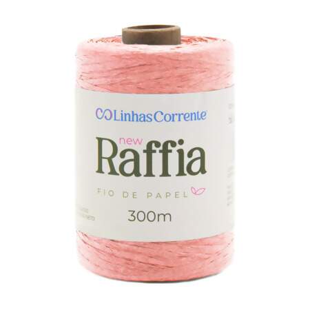 Fio de Papel New Raffia Corrente 300mts