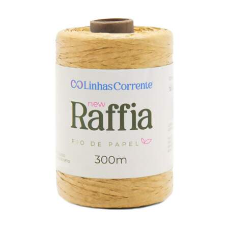 Fio de Papel New Raffia Corrente 300mts