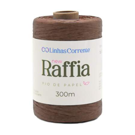 Fio de Papel New Raffia Corrente 300mts