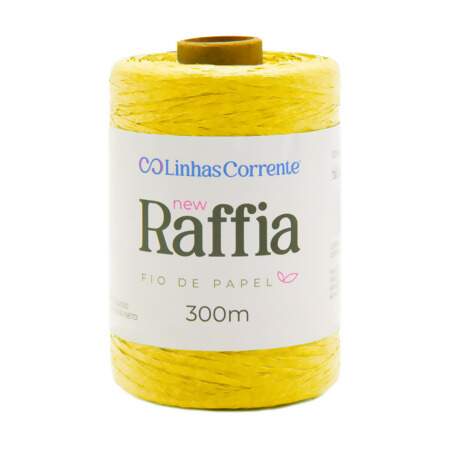 Fio de Papel New Raffia Corrente 300mts