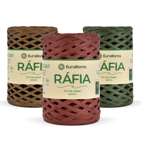 Fio de Ráfia Plano EuroRoma 100mts