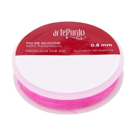 Fio de Silicone Arte Punto 0.8mm com 10mts