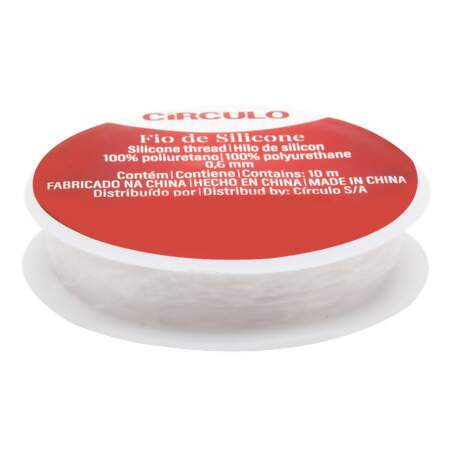 Fio de Silicone Circulo com 10mts