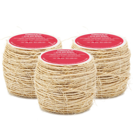Fio de Sisal Circulo 2mm 50mts