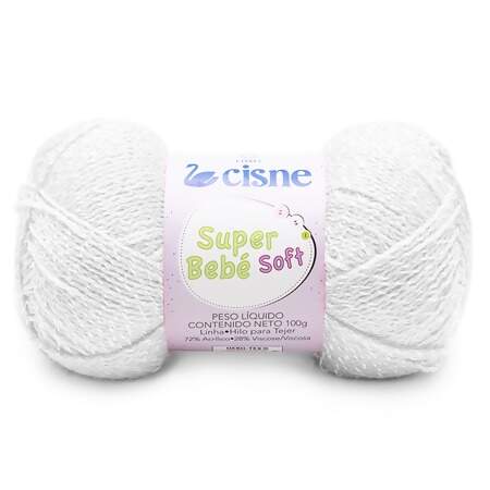 Fio Super Bebê Soft Cisne 100g