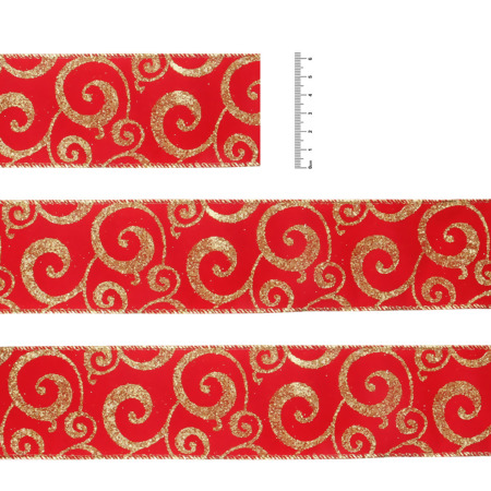 Fita Aramada Natal Progresso FCG015 63mm 10mts 