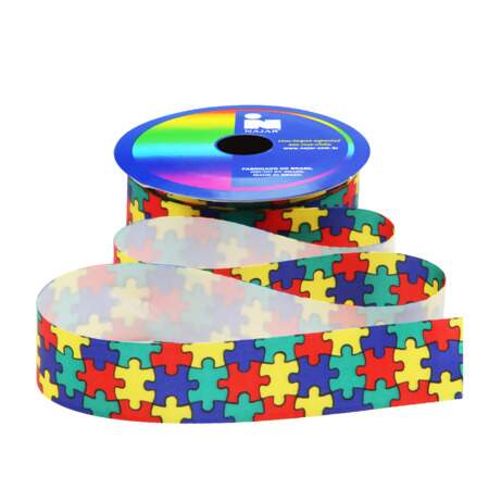Fita de Cetim Autismo Najar 380 N.05 22mm 10mts