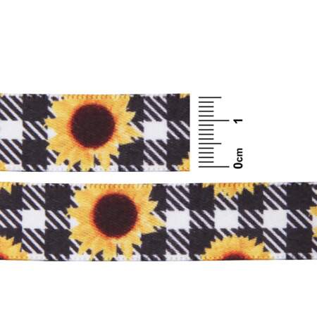Fita de Cetim Junina Progresso N.03 15mm 10mts