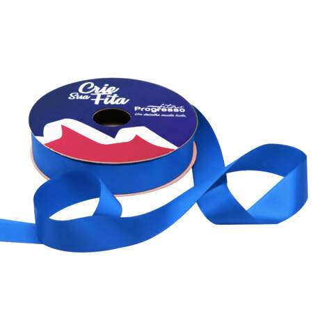 Fita de Cetim Toque Suave N.05 Progresso 22mm com 50mts - Crie sua Fita