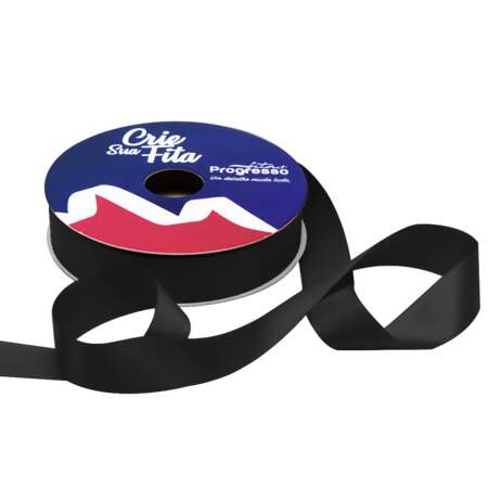 Fita de Cetim Toque Suave N.05 Progresso 22mm com 50mts - Crie sua Fita