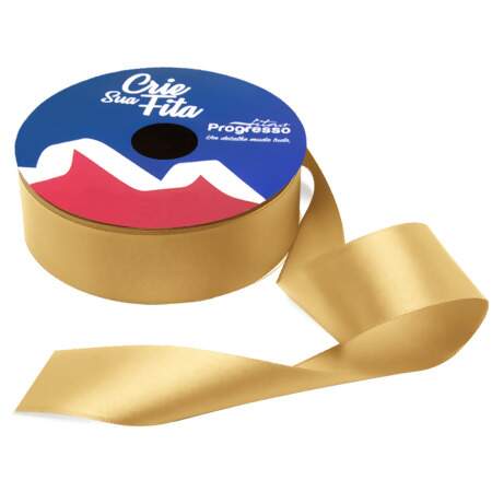 Fita de Cetim Toque Suave N.07 Progresso 30mm com 50mts - Crie sua Fita