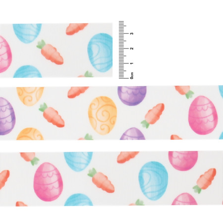 Fita Gorg. Páscoa Progresso EGP009 TR N.09 365 Ovos Coloridos 10mts
