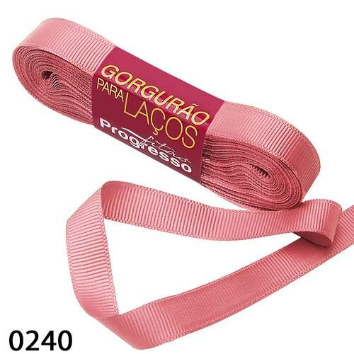 Fita de Gorgurão para Laço Progresso N.02 10mm 10mts
