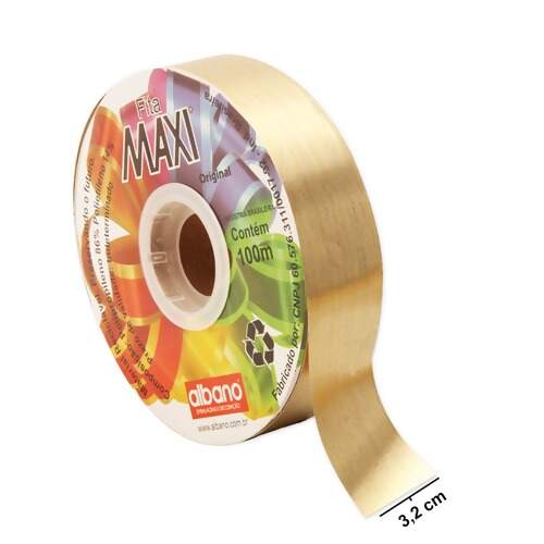 Fita Decorativa Maxi Laminada Albano 32mmx100mts