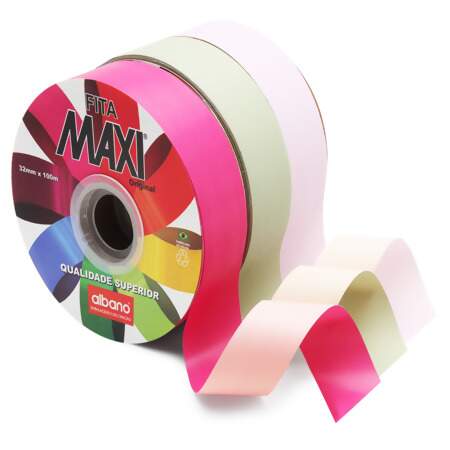 Fita Maxi Paper Look Dupla Face Albano 32mmx100mts