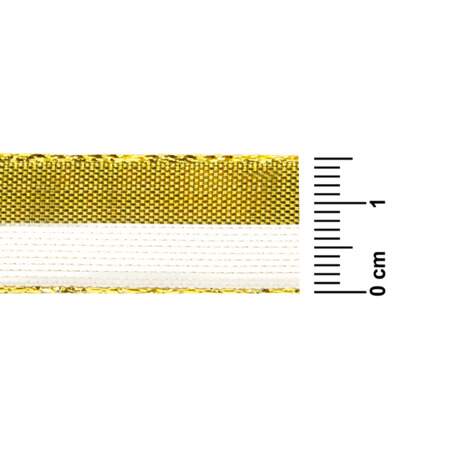 Fita Metalizada Progresso M010-015 15mm 203 Ouro 10mts