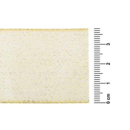 Fita Metalizada Progresso M011-038 38mm 203 Ouro 10mts FL