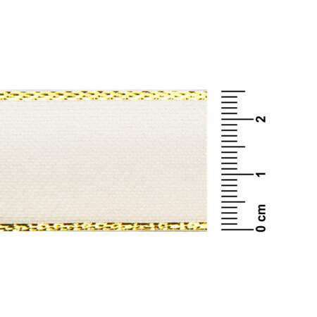 Fita Metalizada Progresso M012-025 25mm 203 Ouro 10mts