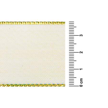 Fita Metalizada Progresso M012-038 38mm 203 Ouro 10mts