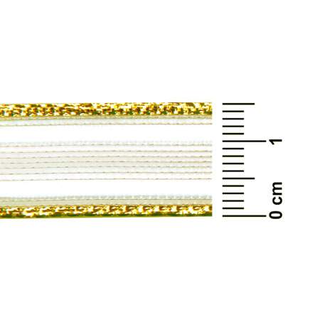 Fita Metalizada Progresso M013-015 15mm 203 Ouro 10mts FL